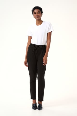 Jersey pants Regular fit Black Deep