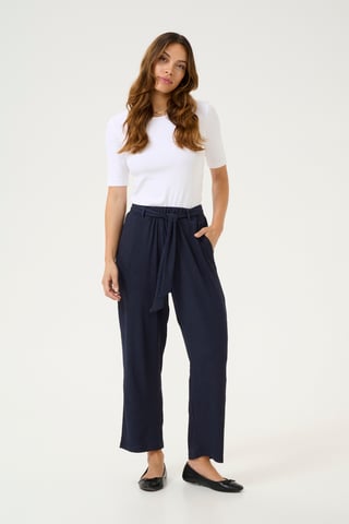 Casual broek Loose fit Midnight Marine