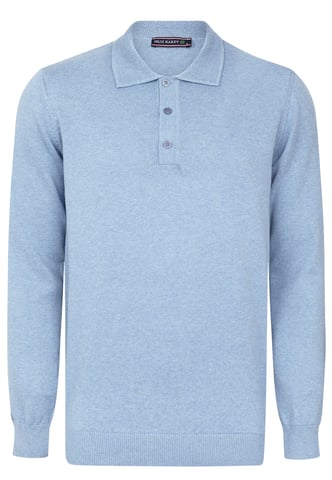 Polo Collar Long Sleeve Jumper Afonso