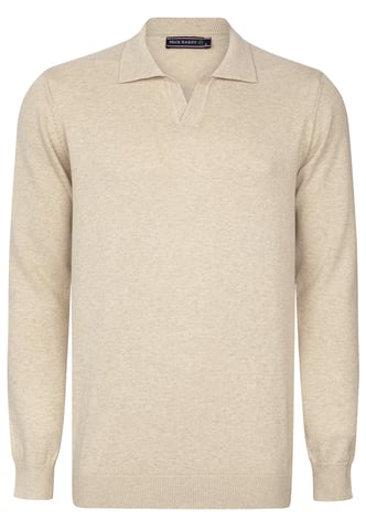 Polo Collar Long Sleeve Jumper Joao