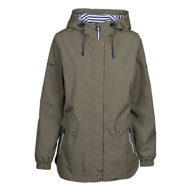 Trespass Womens/Ladies Flourish Waterproof Jacket (Herb)