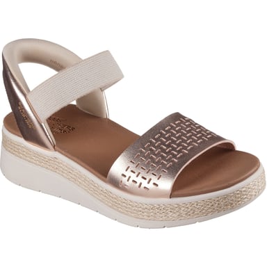 Skechers BOBS Sun Ray Dames Roségouden Sandalen