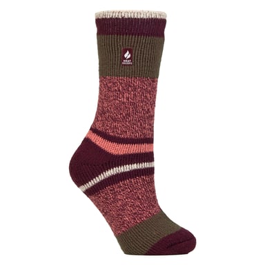 Dames Zachte Warme Winter Gestreepte Patroon Thermosokken