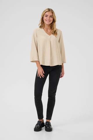Blouse with long sleeve Regular fit