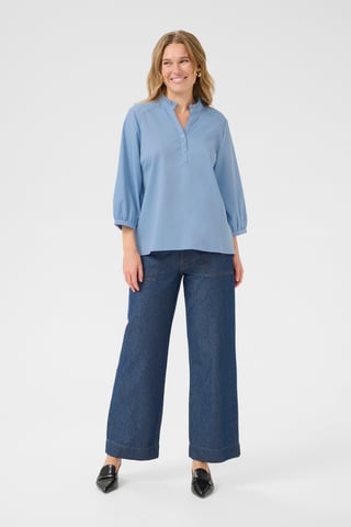 Blouse with long sleeve Loose fit
