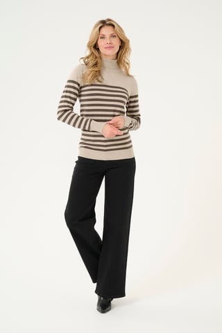 Knitted pullover Slim fit