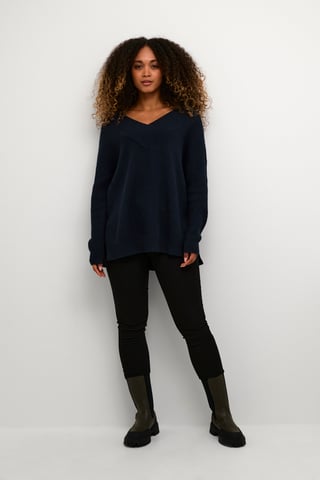 Pullover Oversize fit dark blue