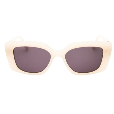 Karl Lagerfeld Melkwitte Zonnebril
