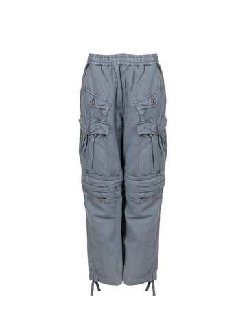 Diesel Trousers P-Nigella Woman's Blue