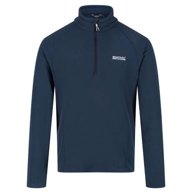 Regatta Great Outdoors Mens Kenger Half Zip Honeycomb Fleece för män (Moonlight Denim)