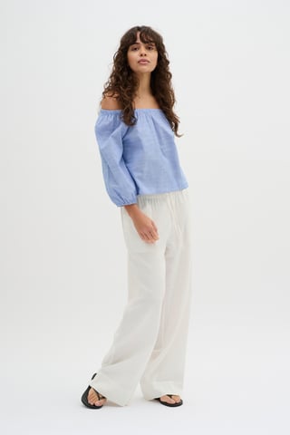 Blouse with short sleeve Loose fit