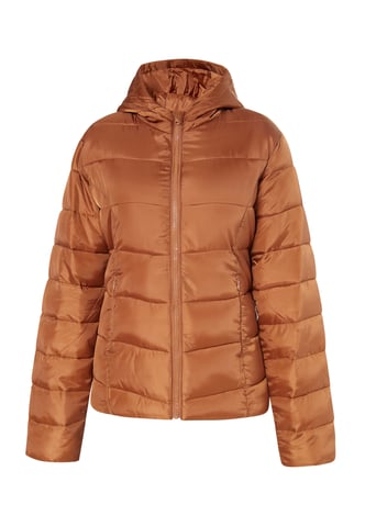 Mymo Quilted Jacket women tan