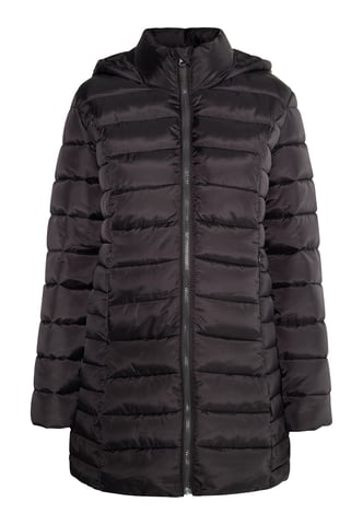 Mymo Light quilted jacket women black