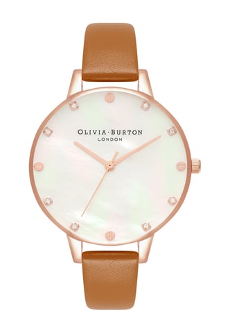Olivia Burton Dameshorloge Kwarts Zilver