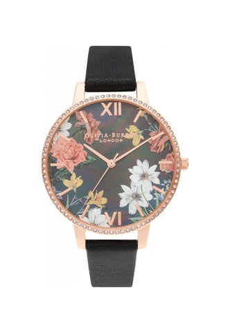 Olivia Burton Dameshorloge Kwarts Zilver