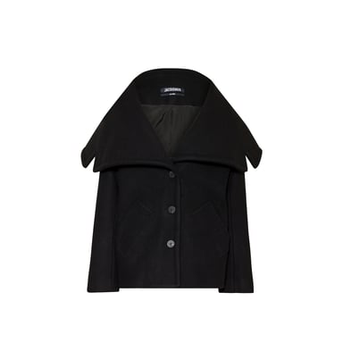 Jacquemus Le Caban Caruso Draped-collar Jacket