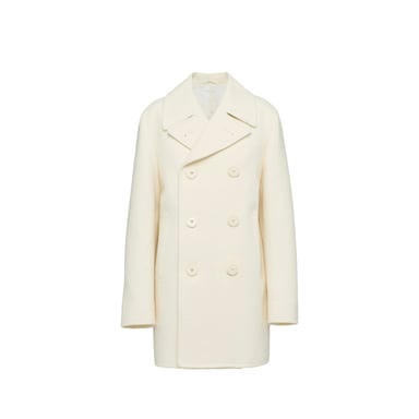 Prada Double-Breasted Wool Coat