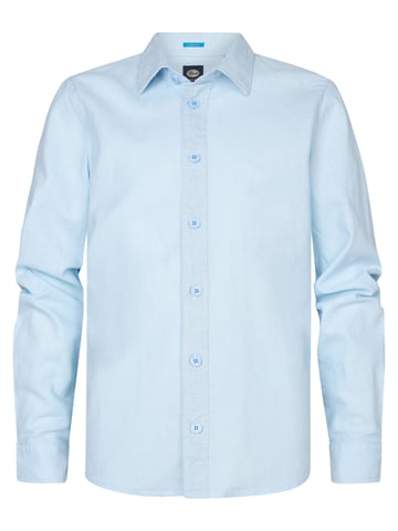 Petrol Industries - Plain Shirt Seascape Boys - Blue