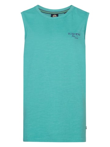 Petrol Industries - Back Print Singlet Havana Boys -  Green