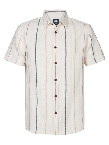 Petrol Industries - Striped Shirt Seaviewbreeze Men - White