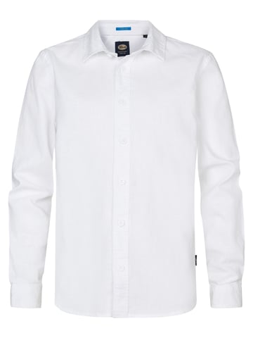 Petrol Industries - Plain Shirt Seascape Boys - White