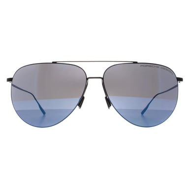Porsche Design Aviator Unisex Black Blue Mirror P8939