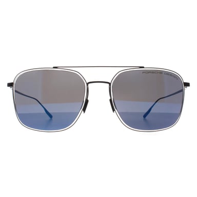 Porsche Design Aviator Unisex Black Blue Mirror P8940