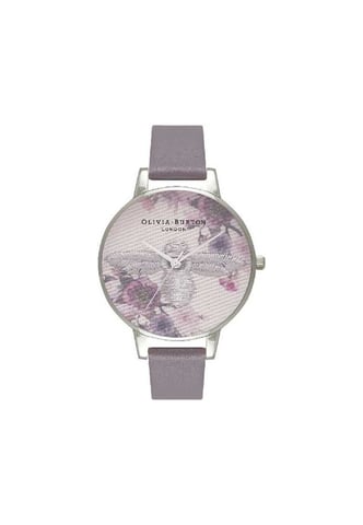 Olivia Burton Dameshorloge Kwarts Roze Goud