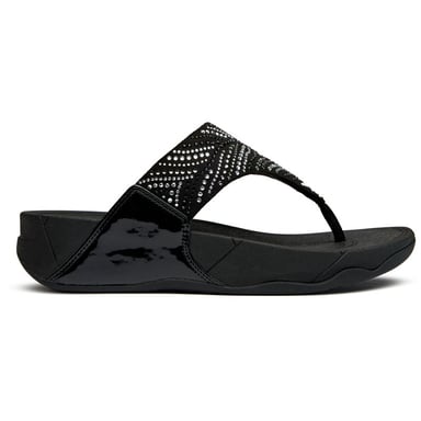 Fitflop Lulu Crystal Feather Sandalen