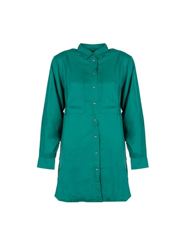 Diesel jurk D-Super Vrouw groen
