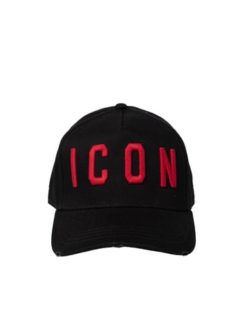 Dsquared2 Baseball pet ICON Mannen zwart