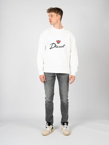 Diesel Sweatshirt S-Macsless Men's White