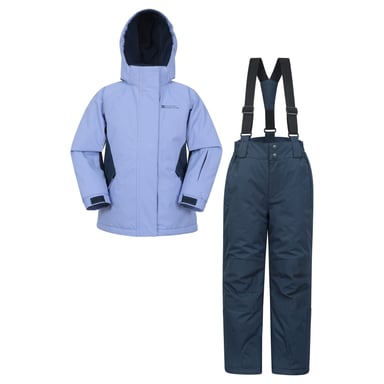 Mountain Warehouse Childrens/Kids Ski Jacket & Trousers (Lilac)