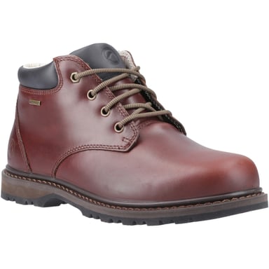 Cotswold Bredon Leren Heren Bruine Enkellaarzen