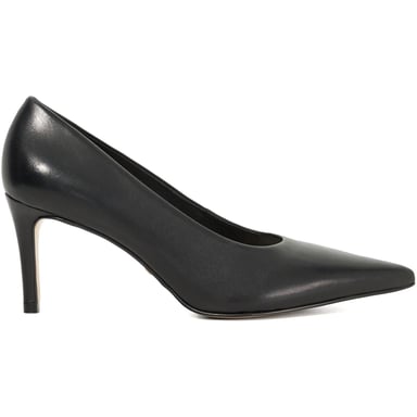 Dune Ambitieuze Leren Dames Zwarte Schoenen