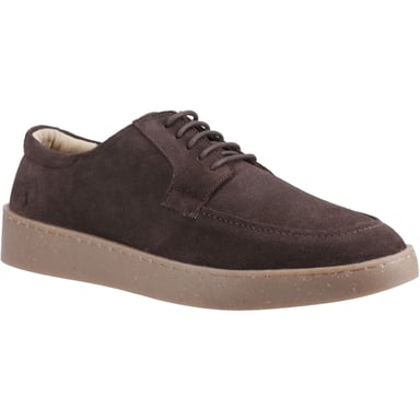 Hush Puppies Rafael Mockasiner i Suede för Män, Choklad