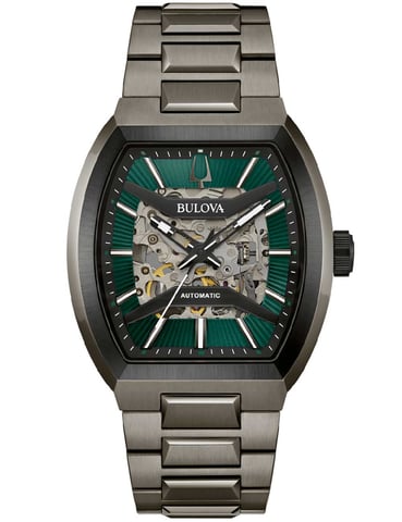 Bulova Maquina Heren Horloge Grijs 98A321