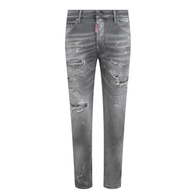 Dsquared2 Ljusgrå Skaterjeans