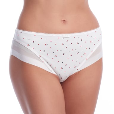 Generous Panties with Tulle D0A63 for Women