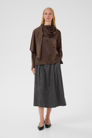 Blouse met lange mouwen KBBlanca Feminine brown