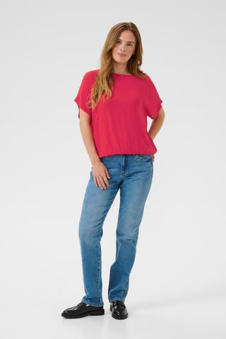 Mouwloos shirt KAamber Loose fit red