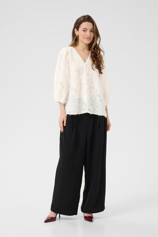 Blouse met lange mouwen KApariva Loose fit white