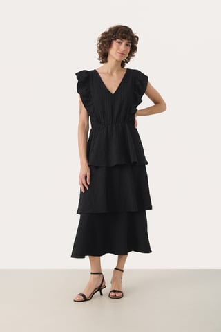 Jurk TulaPW Regular fit black