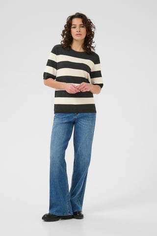 KAlizza Striped Knit Regular fit