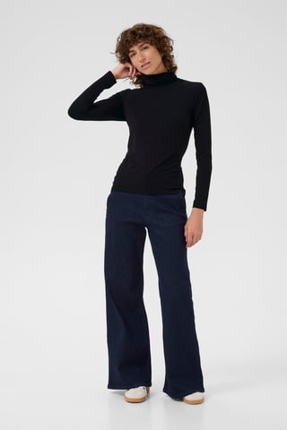 T-shirt met lange mouwen EfinasPW Slim fit black