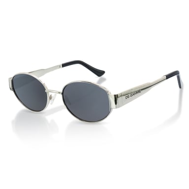 De-Gamme Silver Ovala Polariserade UV-skyddande Solglasögon - Monaco