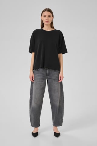 HelleMW EMB Boxy Tee Boxy fit