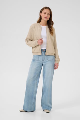 Jas KAlea Relaxed fit beige