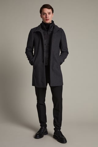 Jas Harvey Regular fit melange