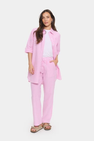 Casual broek ElmikoSZ Regular fit pink white